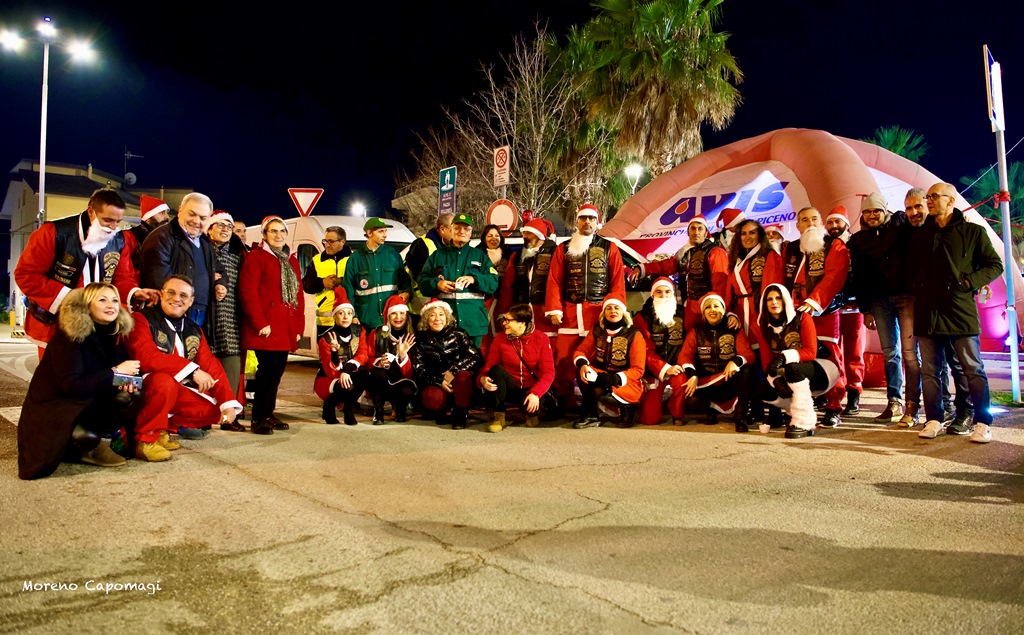 Invasione Di Babbi Natale In Harley Per Le Strade Di Centobuchi E ...