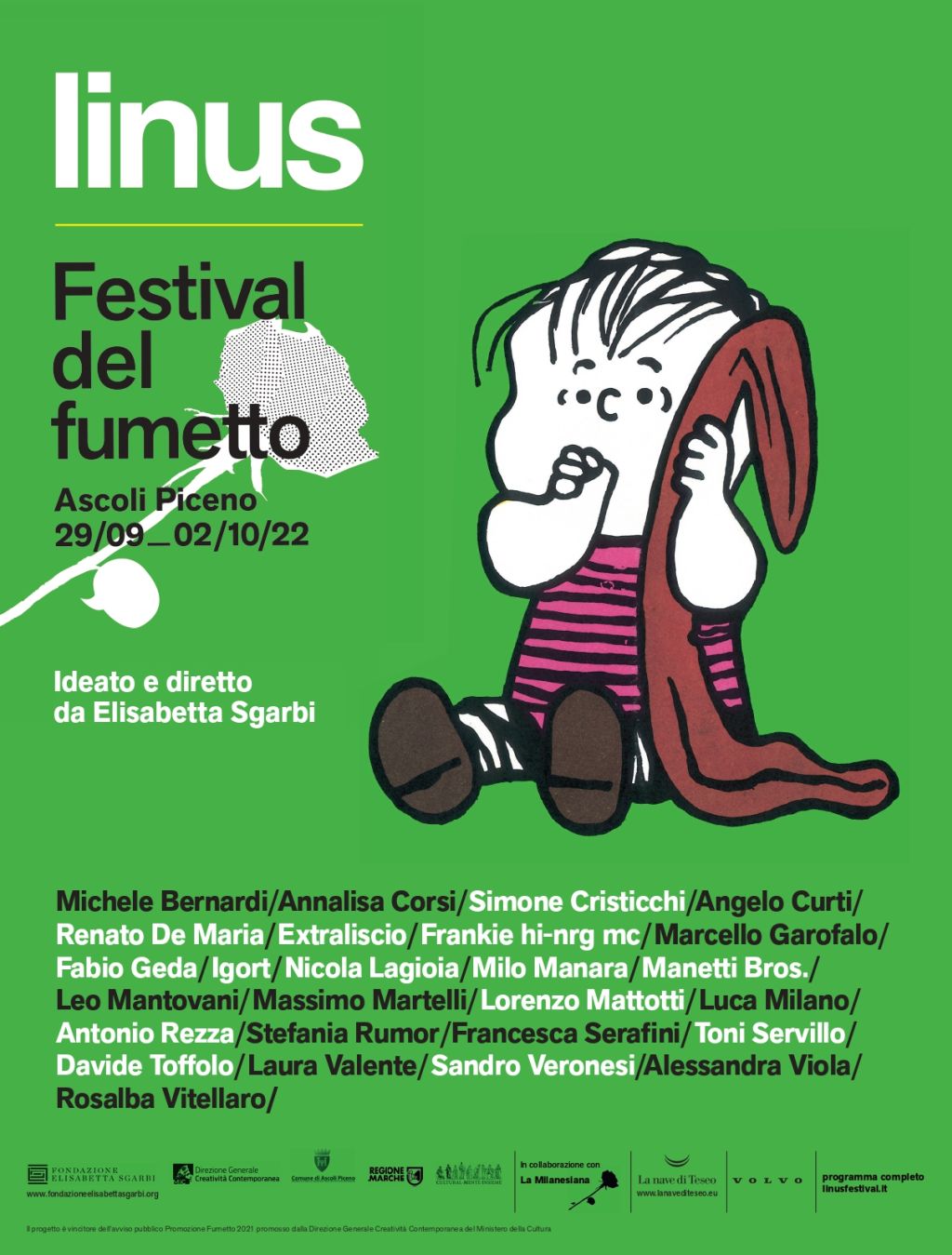 Linus - Festival del Fumetto: dal 22 al 24 settembre la 2° edizione