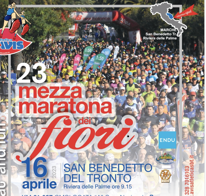 23ª Mezza Maratona dei Fiori, attese oltre 2 mila presenze Piceno News 24